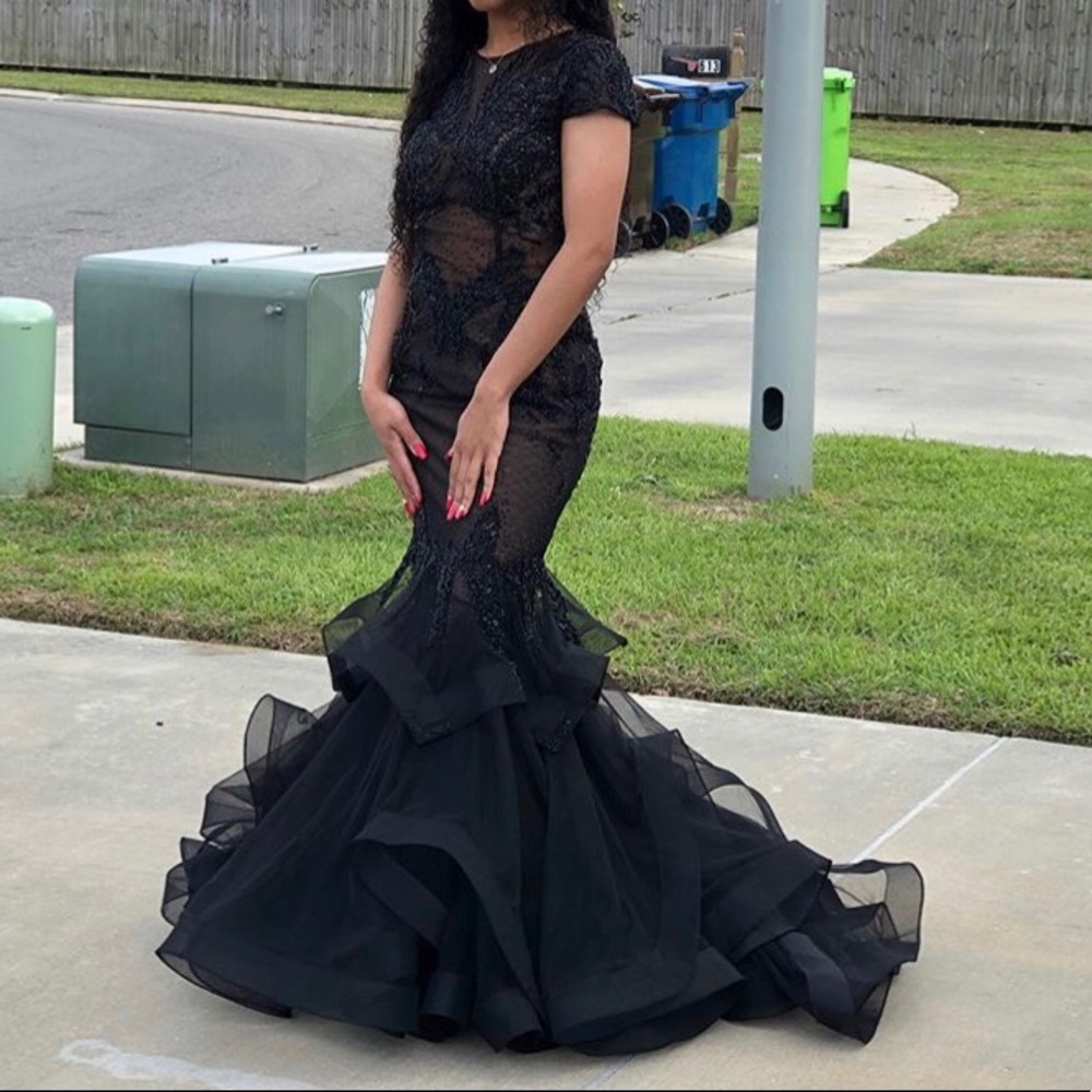 Black Terani Couture Dress